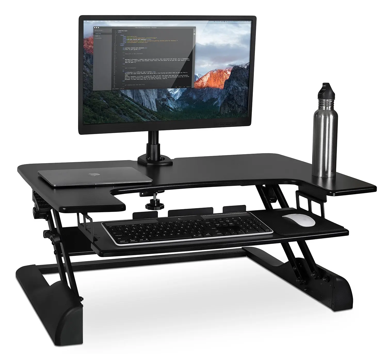 cheapest adjustable standing desk converter
