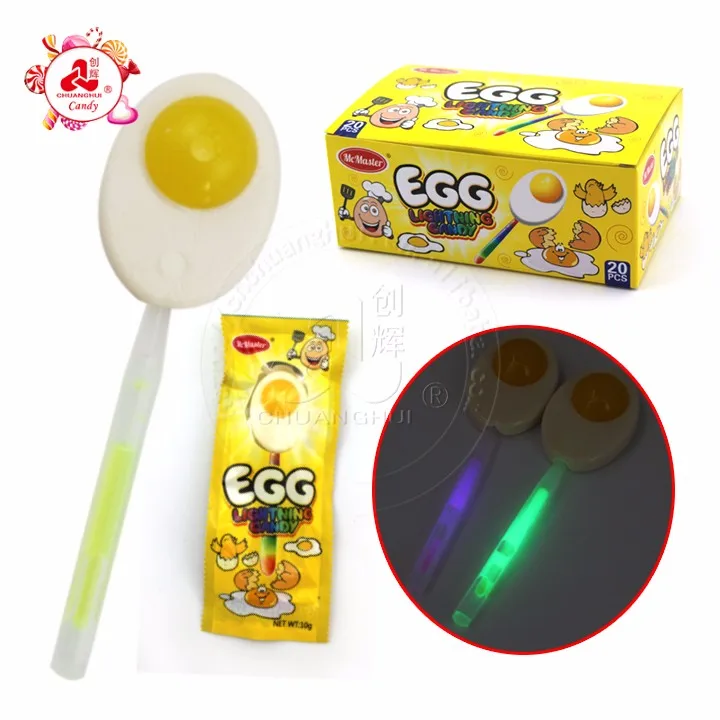 Glow Stick Egg Lighting Lollipop