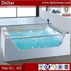 2015 Luxury portable bathtub for adults, two person freestanding bathtub, acrylic bathtub for dubai 5 star hotel