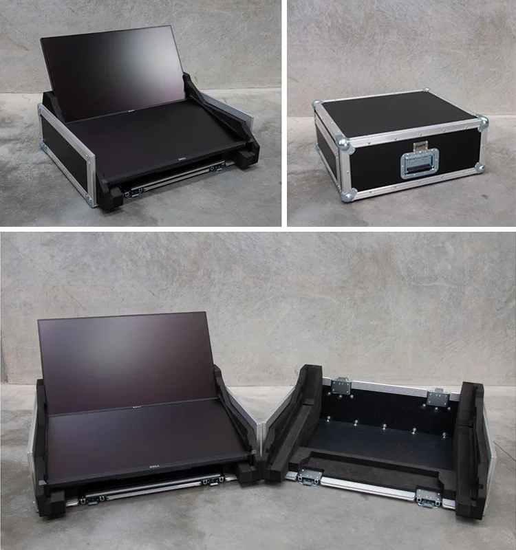 Dual Touch Screen Flight Case For The Waves Lv1 Mixer Buy Flight Case For Two Touch Screen