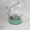 Xmas Decor Ball Glass Tree Rubber Plug With Engine LED Flashing