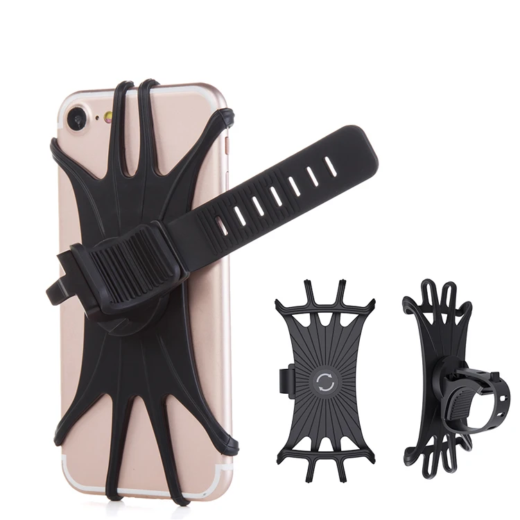 360 Degree Rotate Mountain Bike Handlebar Bike Mobile Phone Mount Holder Bike mounts Bicycle Phone Holder For Smartphones