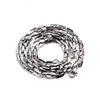 4.5mm silver gold rose Yiwu Stainless Steel No Gap Linked square Boston Design Men Size Chain necklace jewelry LTC122