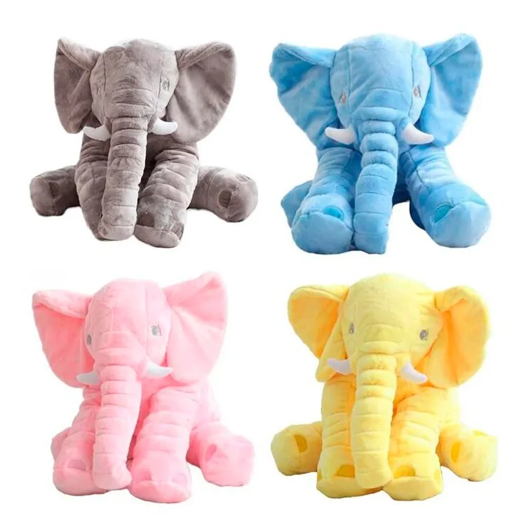 rainbow elephant plush