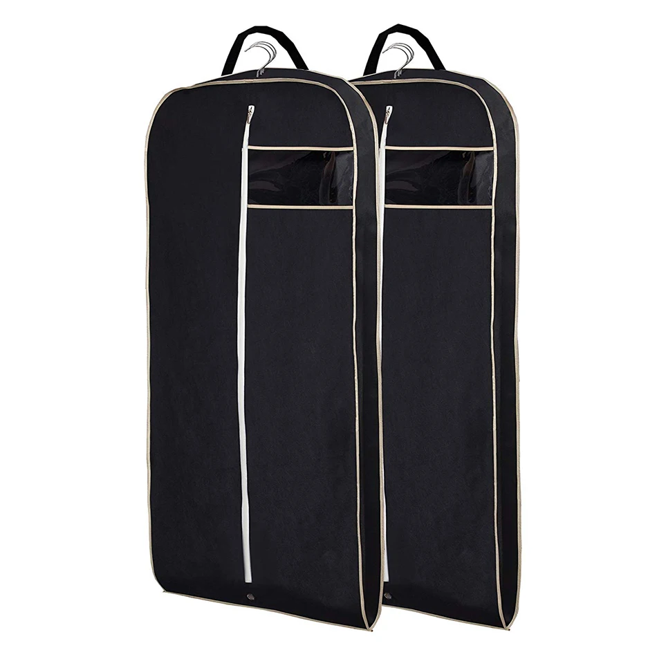 

Wholesale Fabric Garment Bag For Wedding Dress, Luxury Suit Cover, Garment Cover, Black,white.customized color