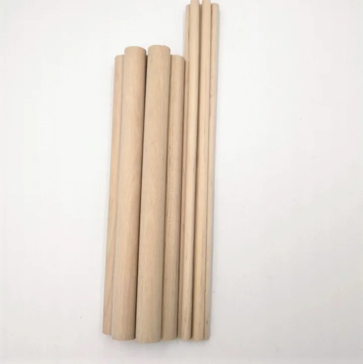 
Furniture parts wholesale birch material wooden stick craft high quality burlywood wooden sticks wooden dowel 