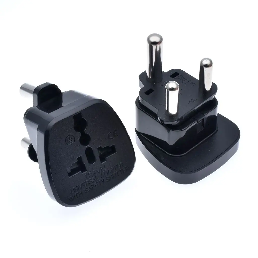 Iec Type M South Africa Universal Travel Adapter With Safety Shutter