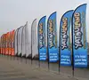 New products Custom Advertising 100% polyester Nylon Printed Beach Flag