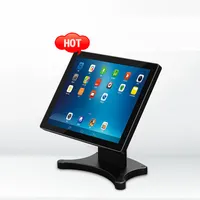 

15 inch all in one LED capacitive 10 points small touch screen monitor with pc
