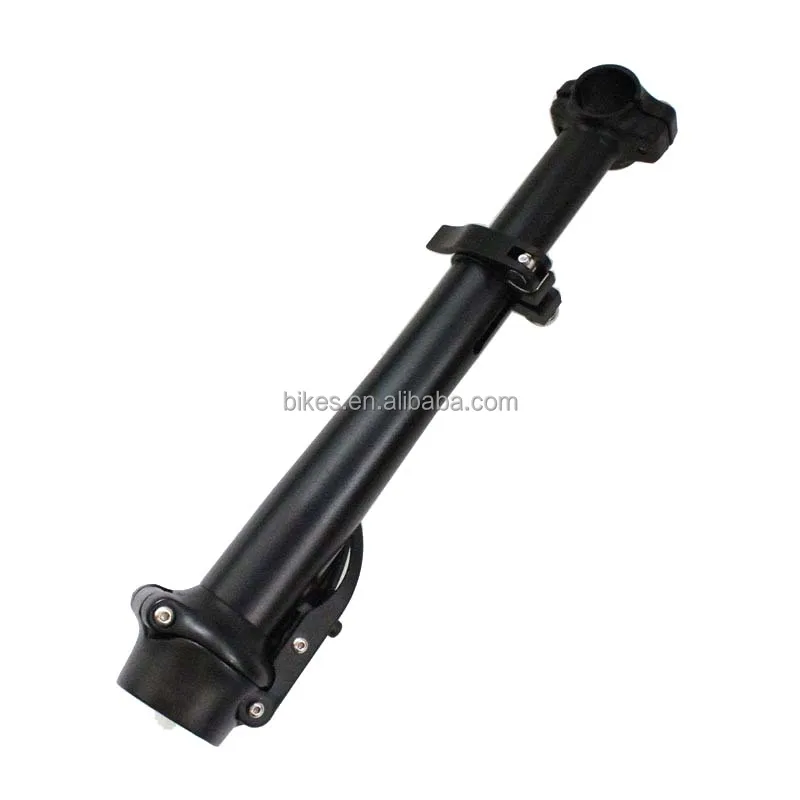 

Wholesales Durable Adjustable Tube aluminum for folding bike 28.6mm riser bmx black bike stem