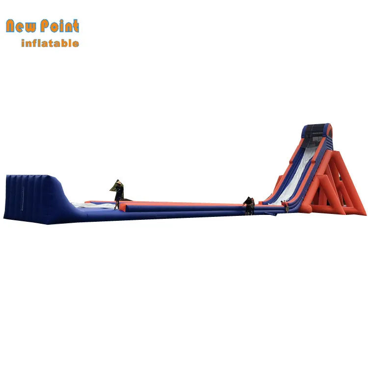 

Commercial cheap big size adult slip n slide inflatable water slide for sale, Orange or customize