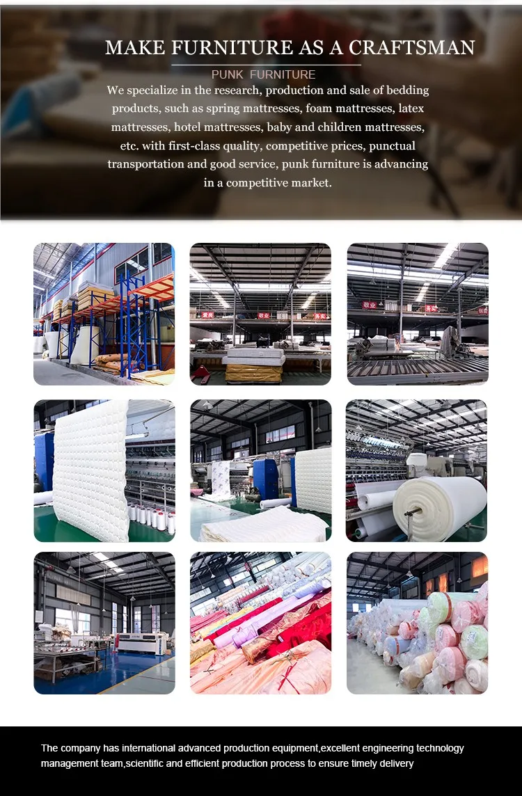 Punk queen size foam mattress for bedroom furniture Memory Foam Mattress China mattress supplier - Jozy Mattress | Jozy.net