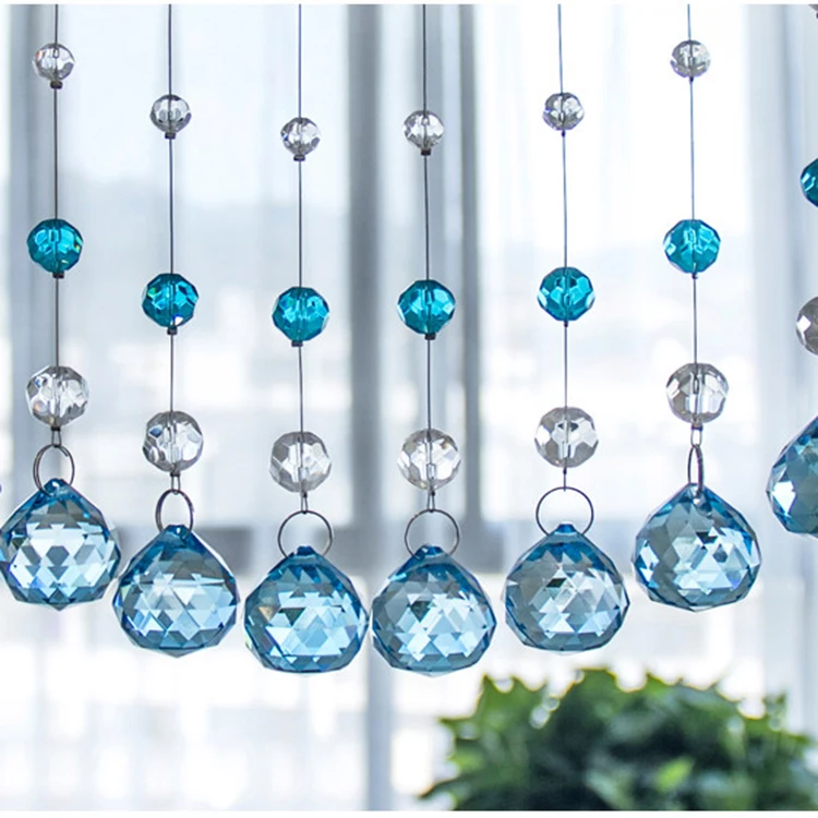 Exquisite Diamond Glass Door Crystal Bead Curtain Buy Beaded