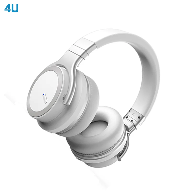 30Hrs Long Playtime Noise Cancelling Over-Ear Foldable Wireless Headphone With Mic