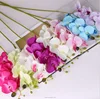 High Quality Wedding Decor Real Touch Artificial Orchid Silk Flower