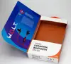 China earphone left open box/drawer style earphone box/earphone box with window or lid