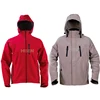 Oeko Tex 100 Custom outdoor sublimation waterproof windproof red wholesale men softshell jacket with hood