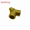 1/4" 3/8" 1/2" female brass fitting , fitting y type ,brass bspt male thread