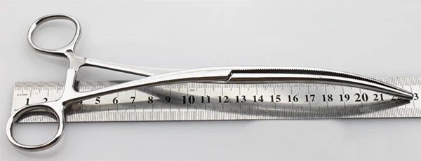 20cm Surface Sub-light 410 Stainless Steel Magill Forceps