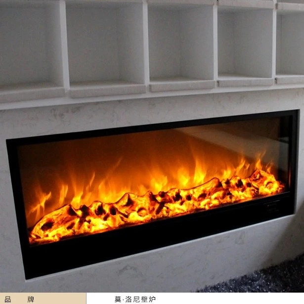 
72 inch deco Flame insert electric fireplace 