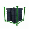 Powder coating warehouse movable adjustable stacking portable steel metal truck spare storage tire pallet racking/racks
