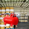 mobile/movable effective fire suppression equipment, extinguish fire at long distance, fire fighting foam tank