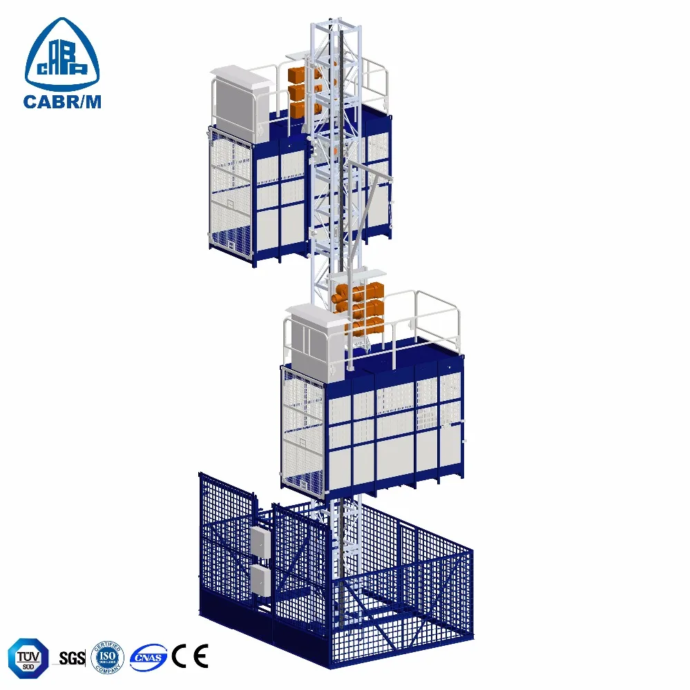 
2t Chinese construction hoist 