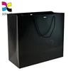 Free sample low price custom matt black paper bag for delivery package