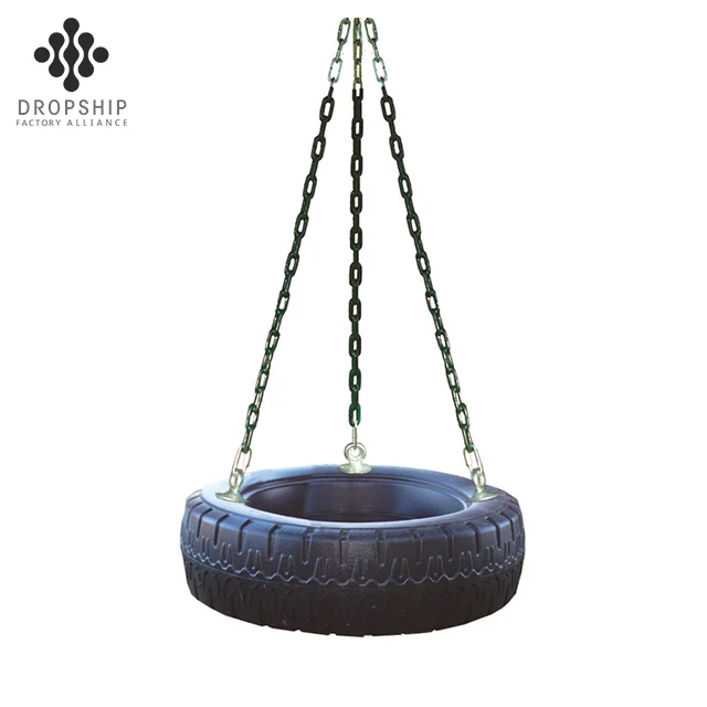 SA-035 Best design 2020 garden round adult and baby outdoor tire swing