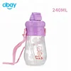 240ml BPA Free baby drinking water bottle