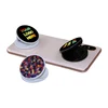Top Selling Custom White / Black Back ABS Folding Portable Mobile Phone Stand