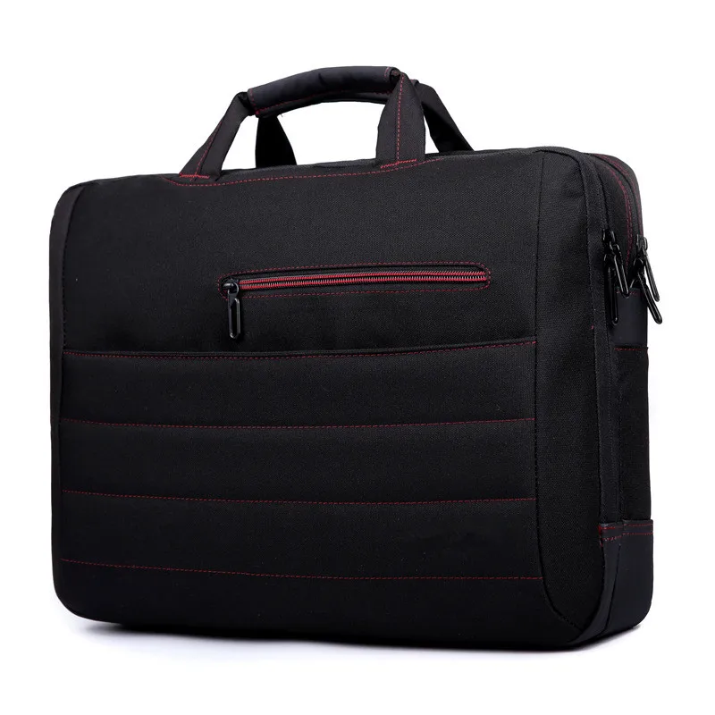 Custom Brand Black Large Capacity Strong Nylon 18.5 Inch Laptop Bag ...