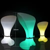 led bar chair/glow furniture cube chair and table
