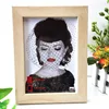 20 inch inner size: 40*50cm Natural Wood picture photo wall frame discount picture frames wall picture frames