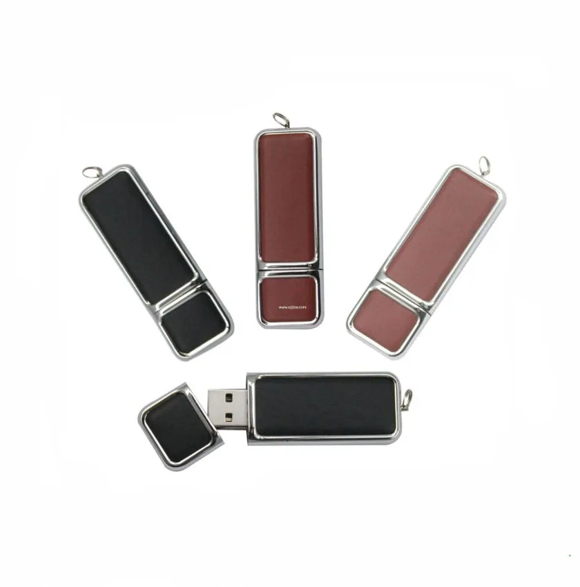 

business leather usb, unique design leather usb flash drive, high quality usb leather
