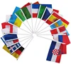 Customized Waterproof flag Sport Game cheering Flag Football Fan hand flags