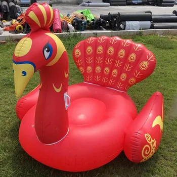 peacock inflatable pool