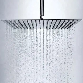 Ultra Thin 304 Rainfall Magnetic Stainless Steel Water Saving Square Ceiling Rain Shower Head Buy Shower Head Shower Head Rainfall Rain Shower Head