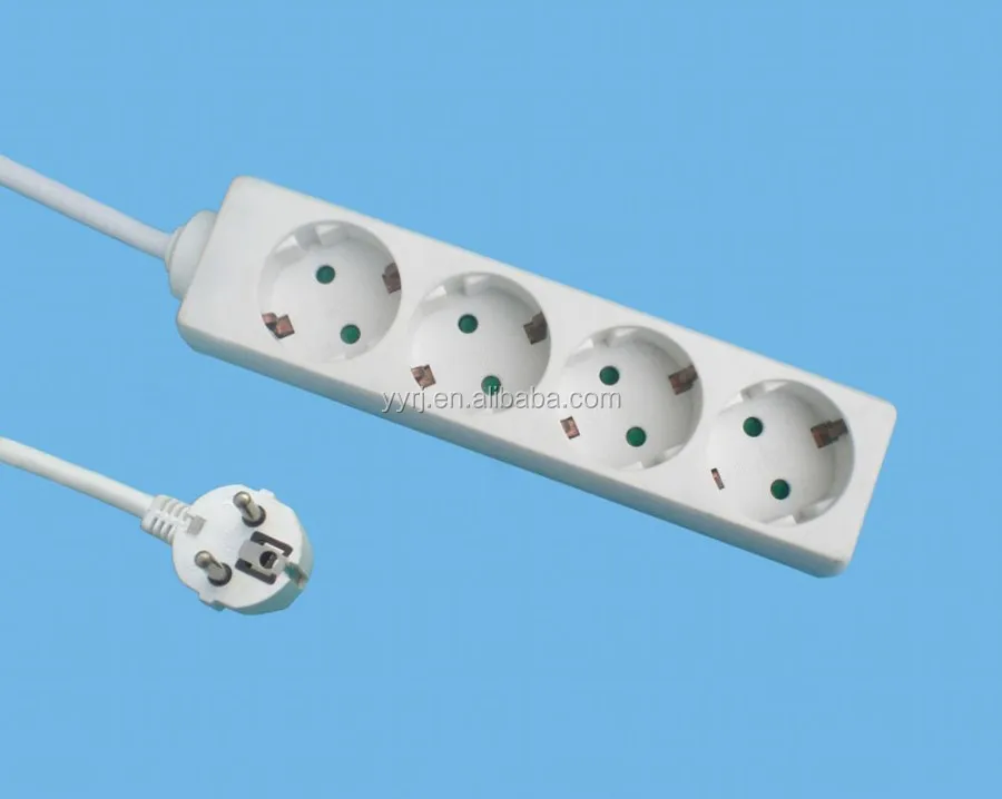 Подключение удлинителя. Extension Socket. Germany Socket.