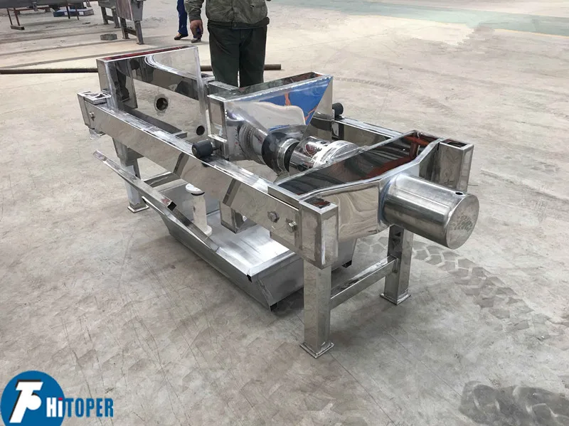 Small Recesses Plate Filter press with SS 304 body and plates of PP