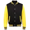 Man Personalised Wool Blend jackets Baseball College Letterman Varsity Fleece jacket