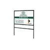 real estate metal angle post garden yard sign frame