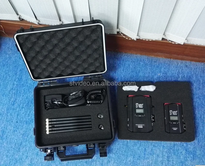 Wireless Audio Video Transmitter Receiver,300m700m Range Distance Sdi