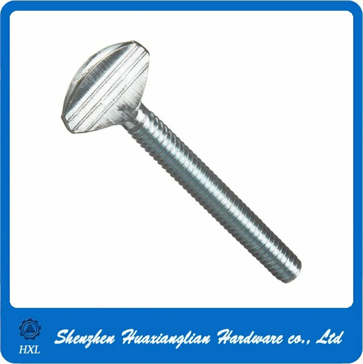 
Spade head steel thumb screw 