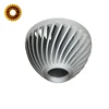 custom light part aluminum precision die casting led tube light housing