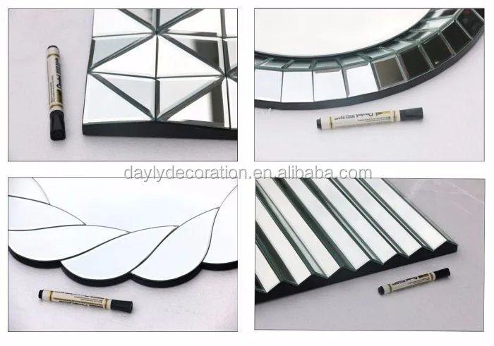 水晶墙镜装饰心形智能镜子