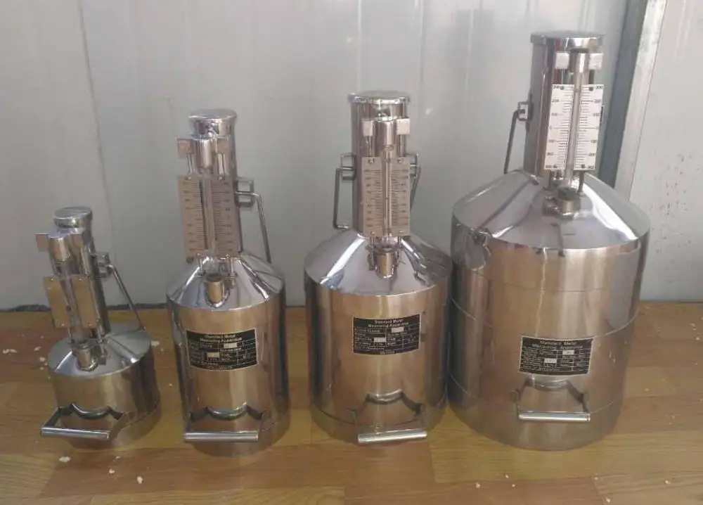 Hot sale 20 liter stainless steel prover tank