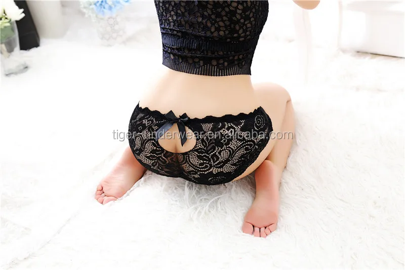 

free shipping Popular Sweet japanese Adult nude women Girl transparent sheer Open Panty Sexy underwear