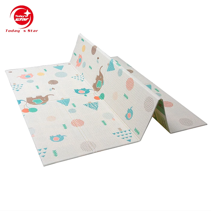 176*196*1cm Soft Touch Cheap Xpe Kids Folding Foam Play Mat - Buy Kids