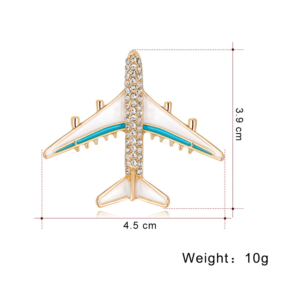 Брошь самолет